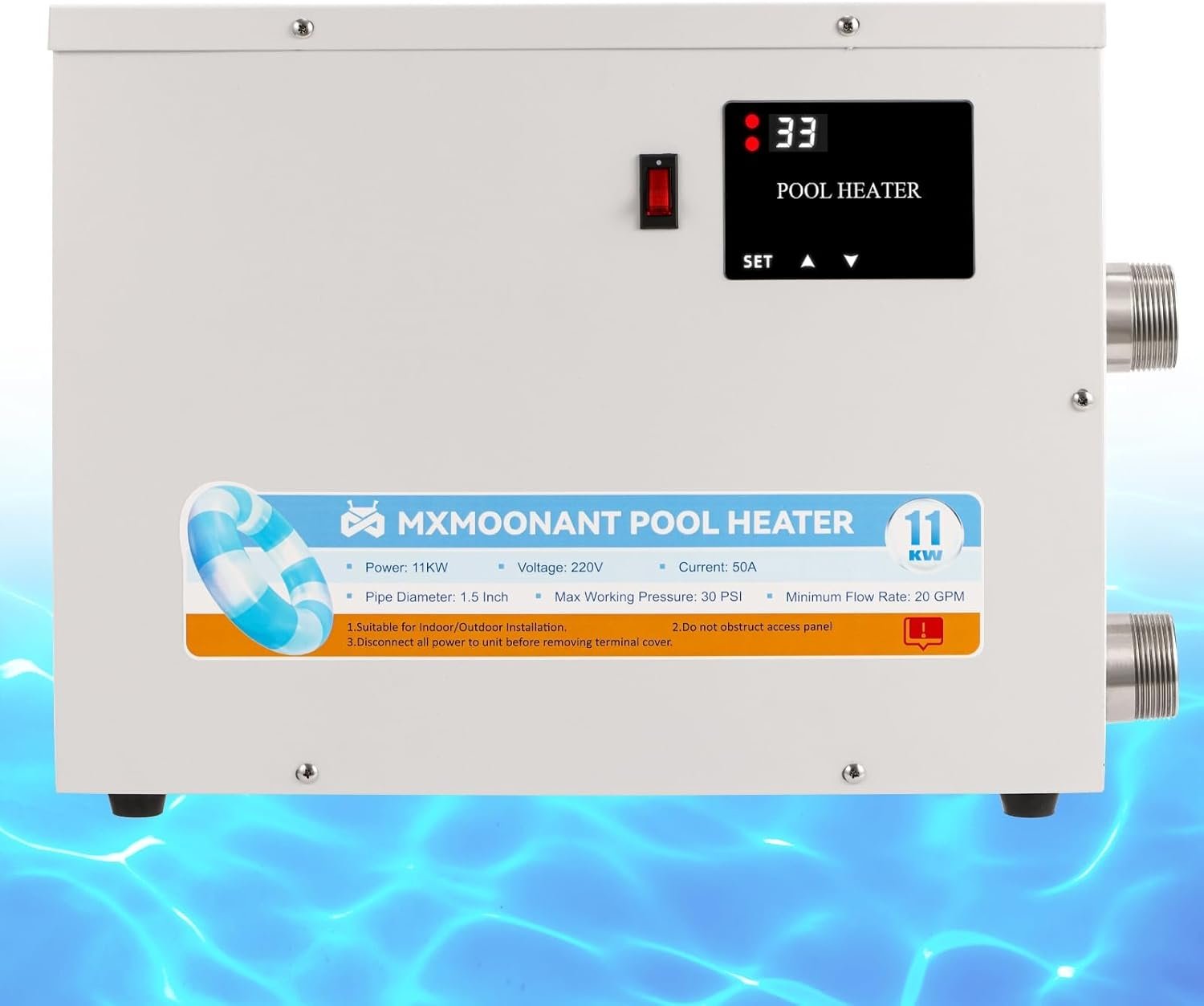 Mxmoonant Pool Heater 11KW Review